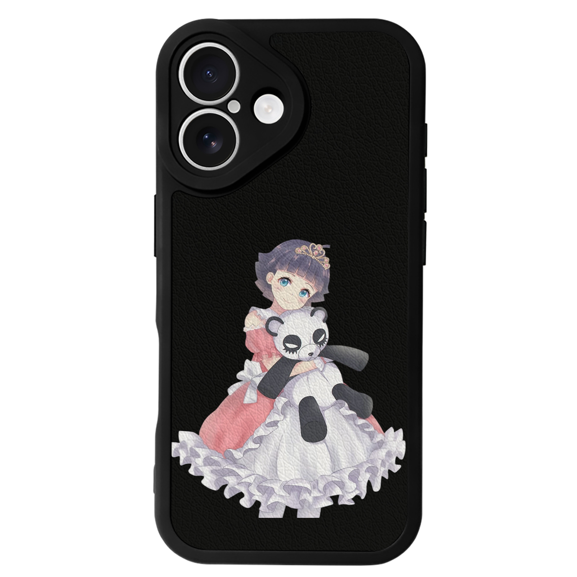 （画像用） NARUTO -ナルト- うずまき ヒマワリ Uzumaki Himawari 【iPhone 16シリーズ対応】シリコンスマホケース（レザー調） 材質：シリコン